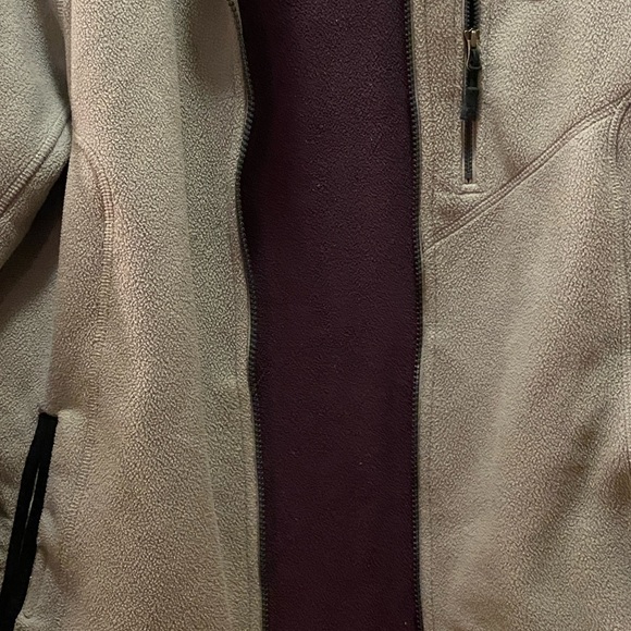 Timberland Full Zip Fleece Jacket - PolarTec Tan - Picture 6 of 7